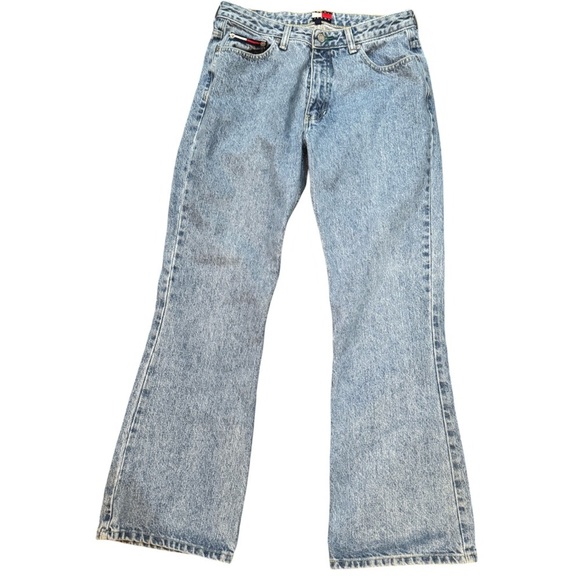 Vintage Tommy Hilfiger Junior Flare Jeans size 11 - Picture 1 of 6